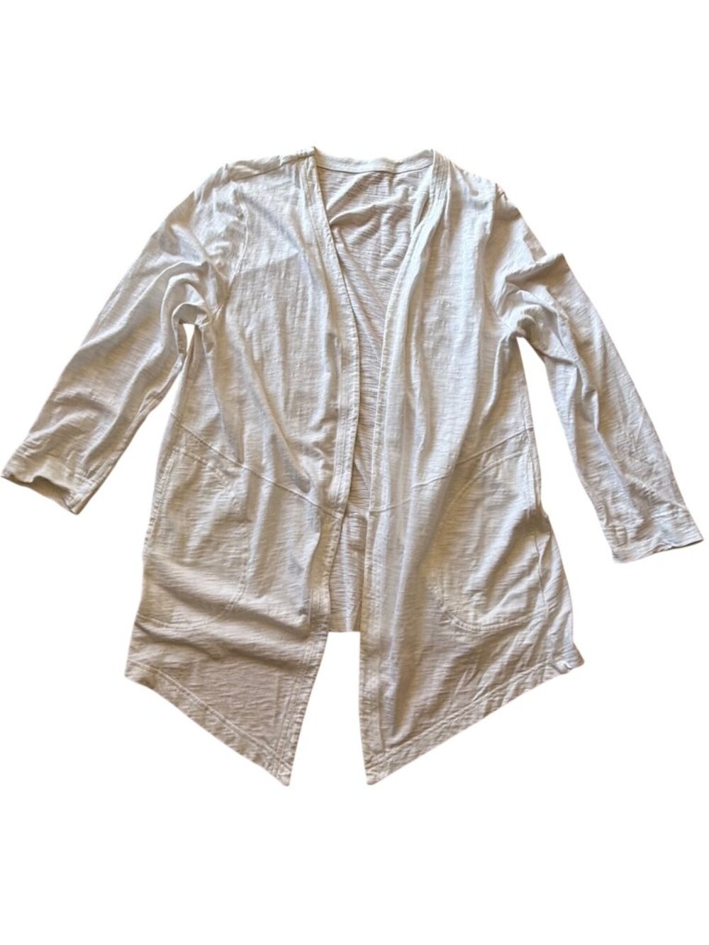 Chico's Women's Open Front Cardigan Size XL Ultimate Tee Modal Blend Lightweight